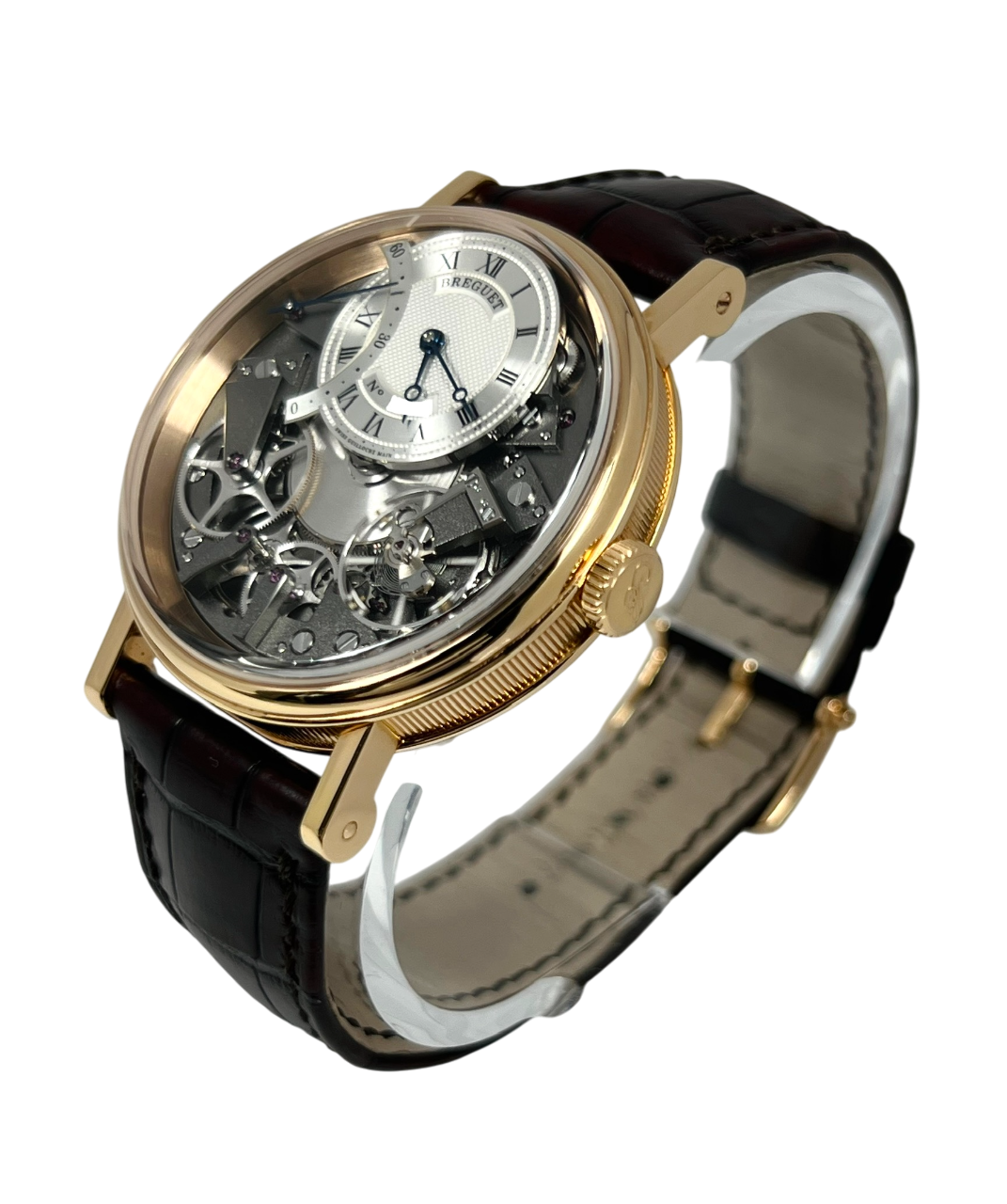 Breguet Tradition 7097 18K Rose Gold Automatic Men's Luxury Watch - Perfect for Business, Formal Events & Collectors