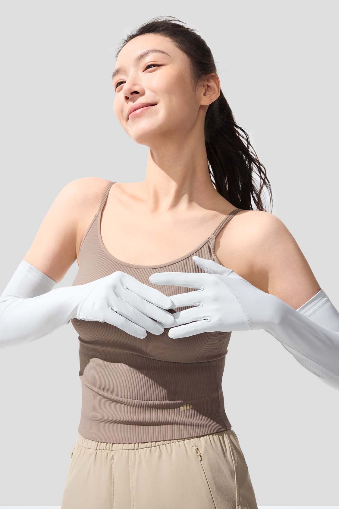 UPF150+ Long Cooling Sun Gloves for Women & Men - UV Protection for Outdoor Activities, Gardening, Driving & Hiking