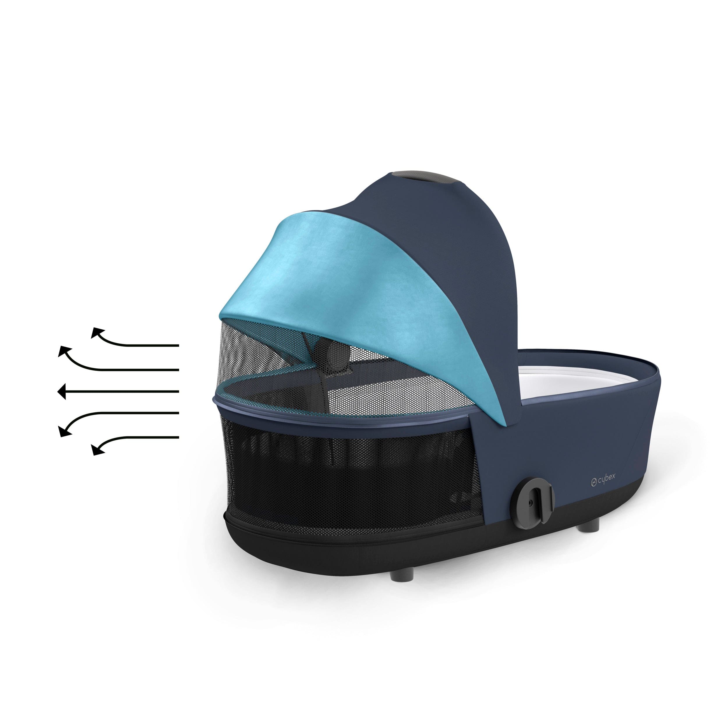 Cybex Mios 3 Lux Carry Cot - Premium Baby Stroller Bassinet for Newborns | Lightweight & Compact for Travel, Shopping & Outdoor Adventures