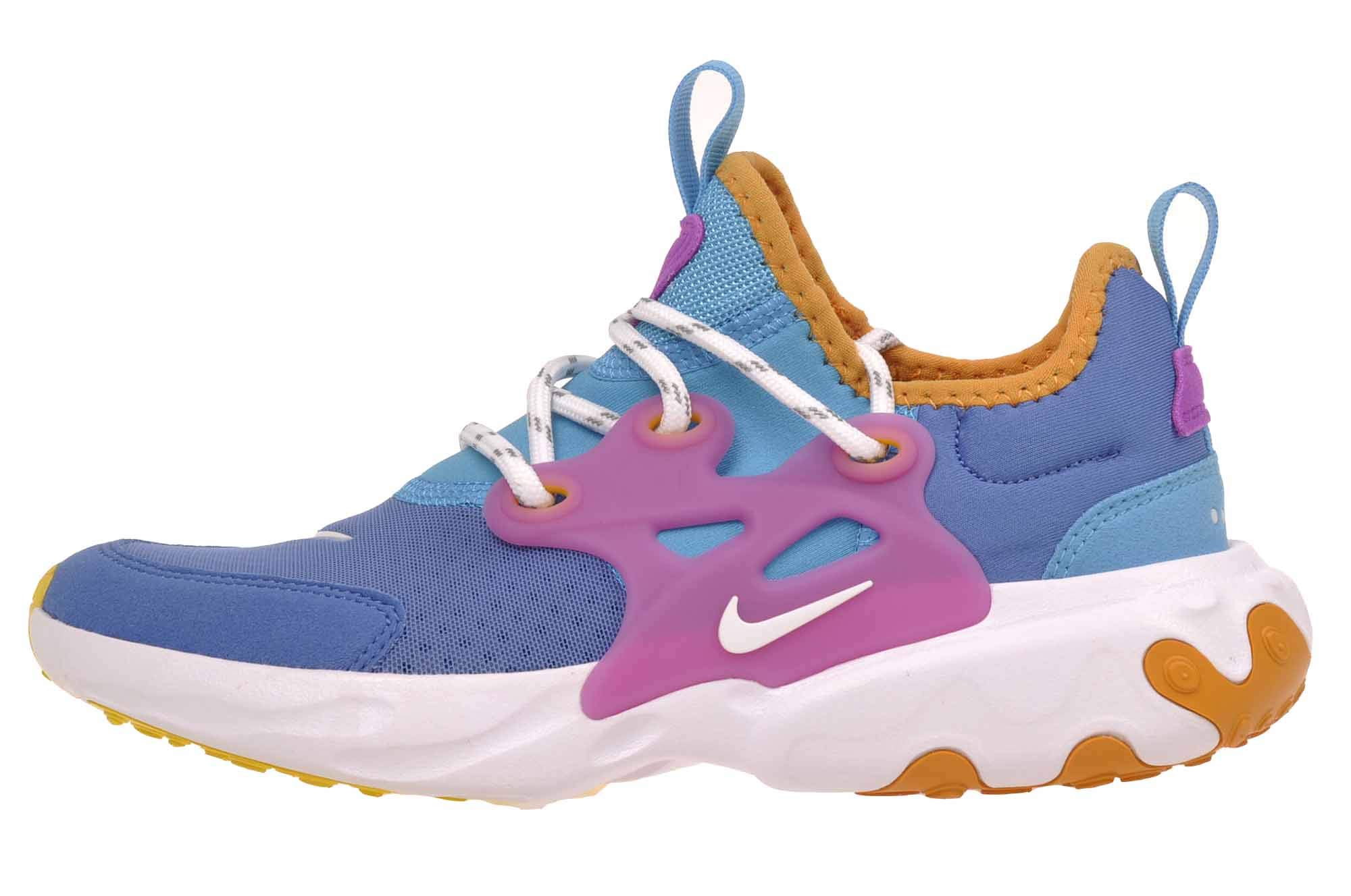 Nike React Presto GS Kids Running Shoes - Big Kids Size CK1752-400 - Lightweight Comfort for School & Sports Activities