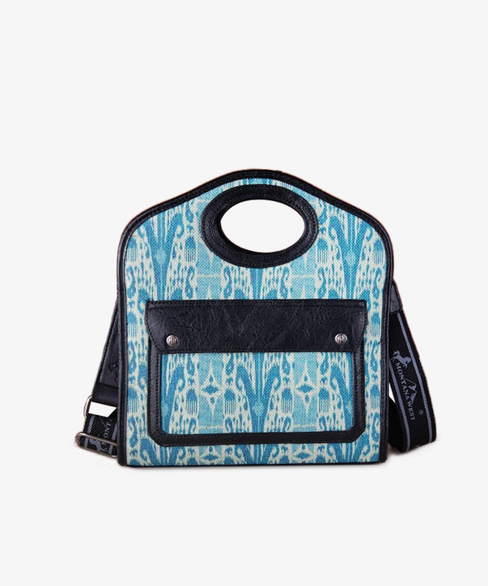 Montana West Western Prints Concealed Carry Crossbody Bag for Women - Stylish & Functional Purse with Hidden Gun Pocket - Perfect for Travel, Shopping & Everyday Use