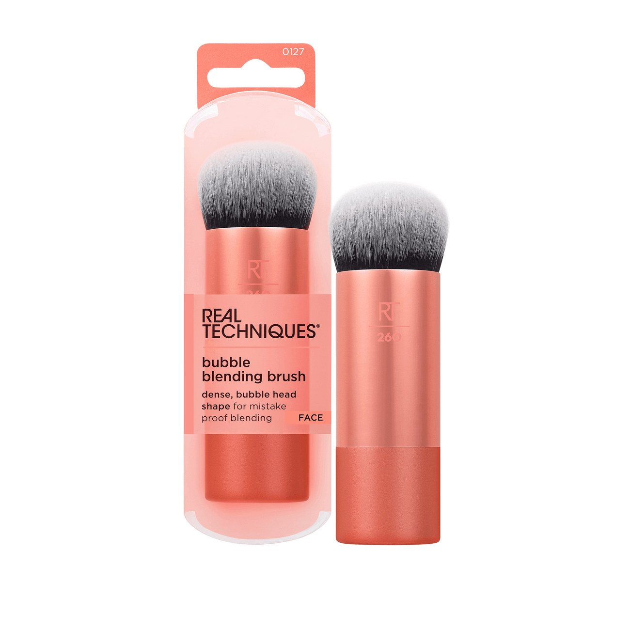 Professional Bubble Blending Brush for Makeup - Soft Silicone Foundation Brush for Flawless Liquid & Cream Application - Perfect for Daily Makeup & Airbrush Effects