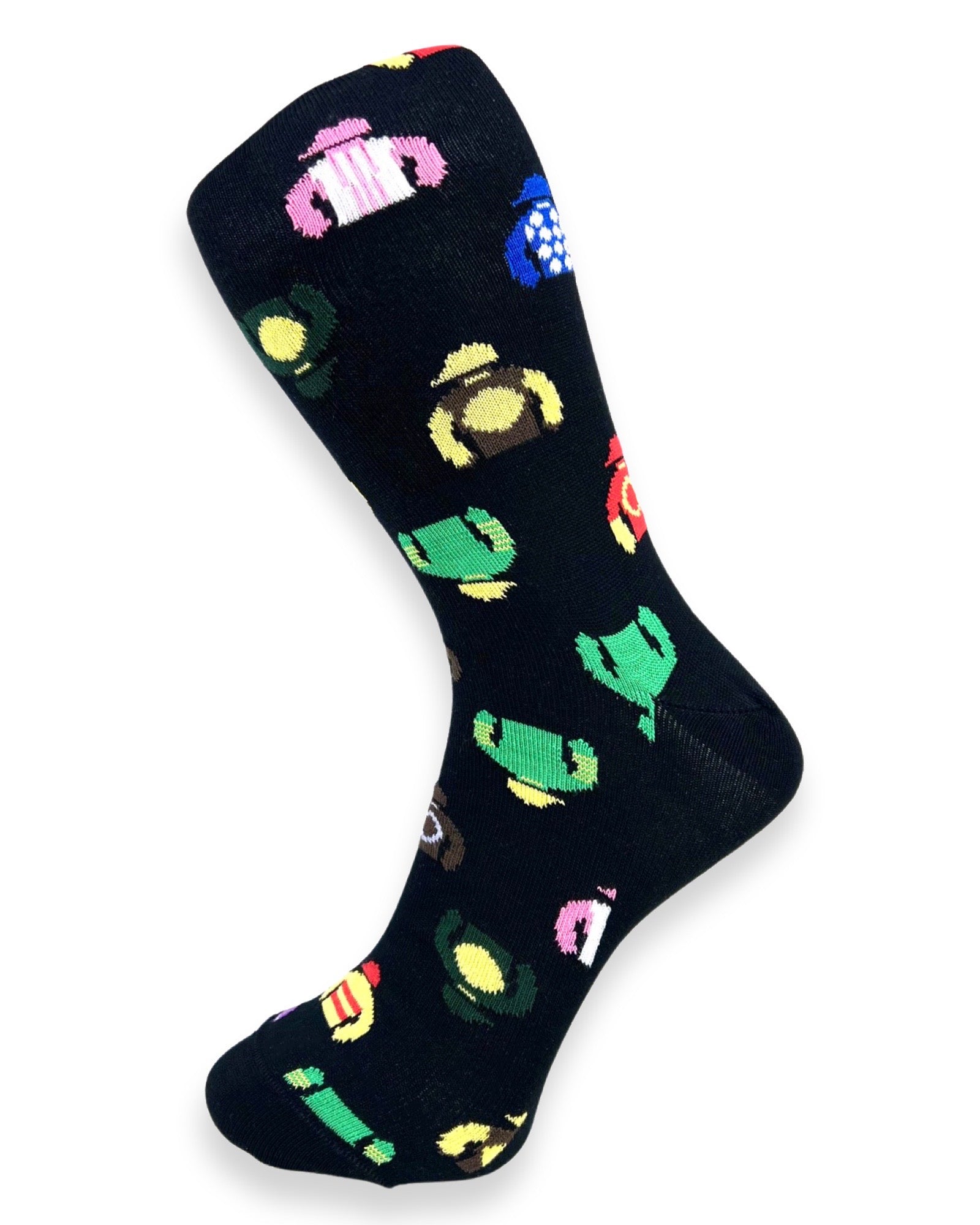DÉCLIC Jockey Socks for Men & Women - Premium Black Athletic Socks for Running, Cycling & Sports - Breathable & Cushioned Performance Socks