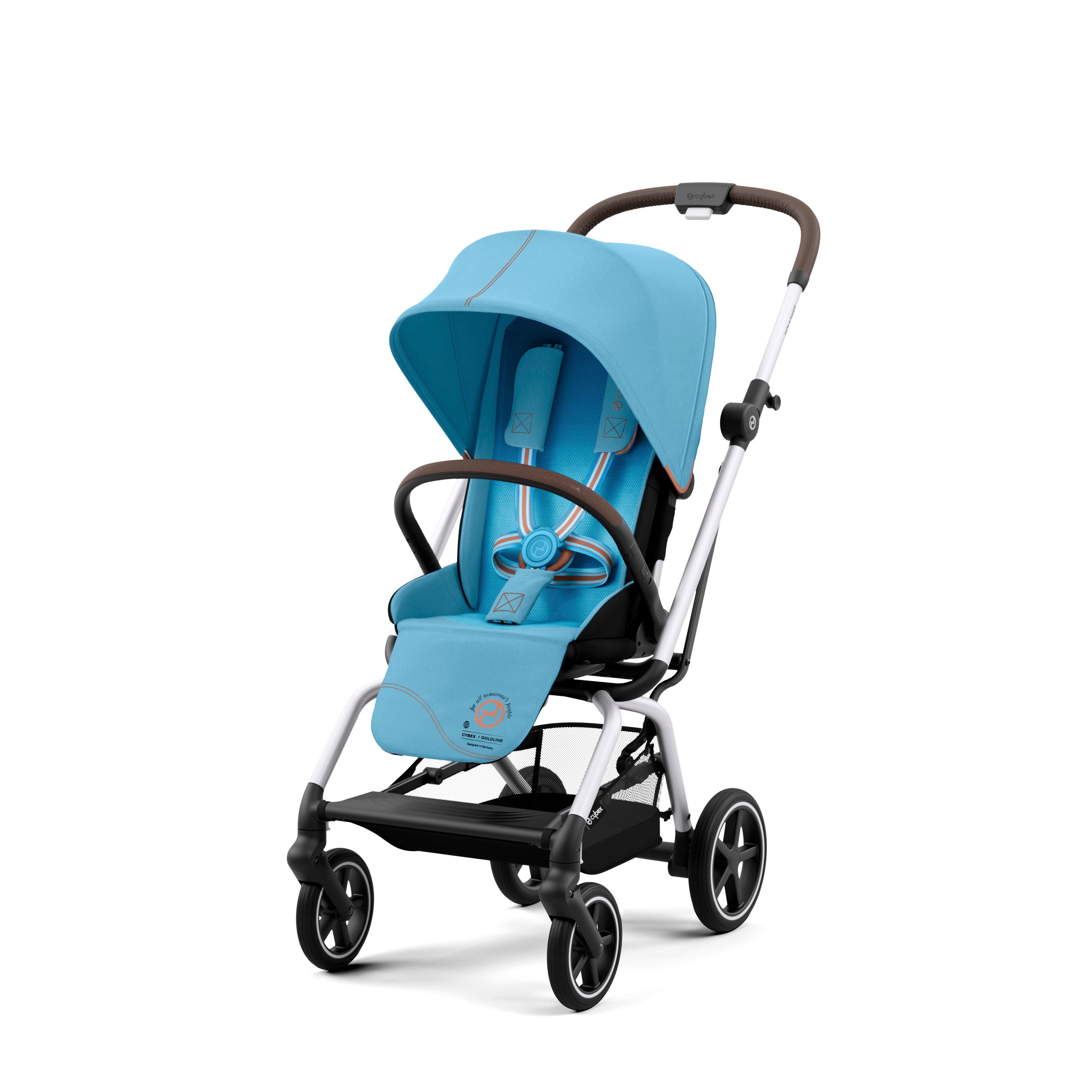 Cybex Gold Eezy S Twist +2 V2 Stroller - Lightweight Compact Travel Stroller with One-Hand Fold, Reversible Seat & Sun Canopy | Perfect for Air Travel, City Walks & Everyday Use