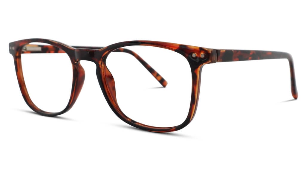 ScreenTime Taylor Blue Light Blocking Computer Glasses - Tortoise Frame with Prescription Lenses for Digital Eye Strain Relief | Perfect for Office Work, Gaming & Online Classes