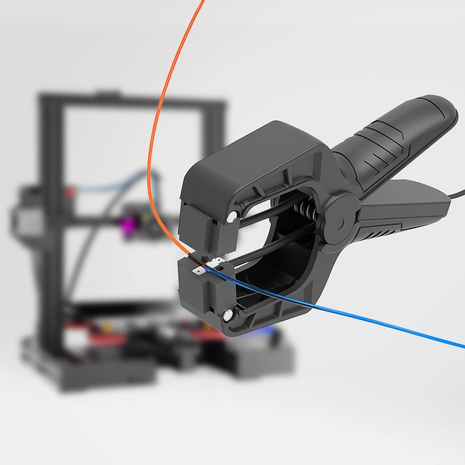 1.75mm 3D Printer Filament Connector & Splicer Tool - Universal Filament Welder for PLA/ABS/PETG/TPU/PC/PP/HIPS - Easy to Use Broken Filament Repair Kit - Perfect for 3D Printing Enthusiasts & Professionals