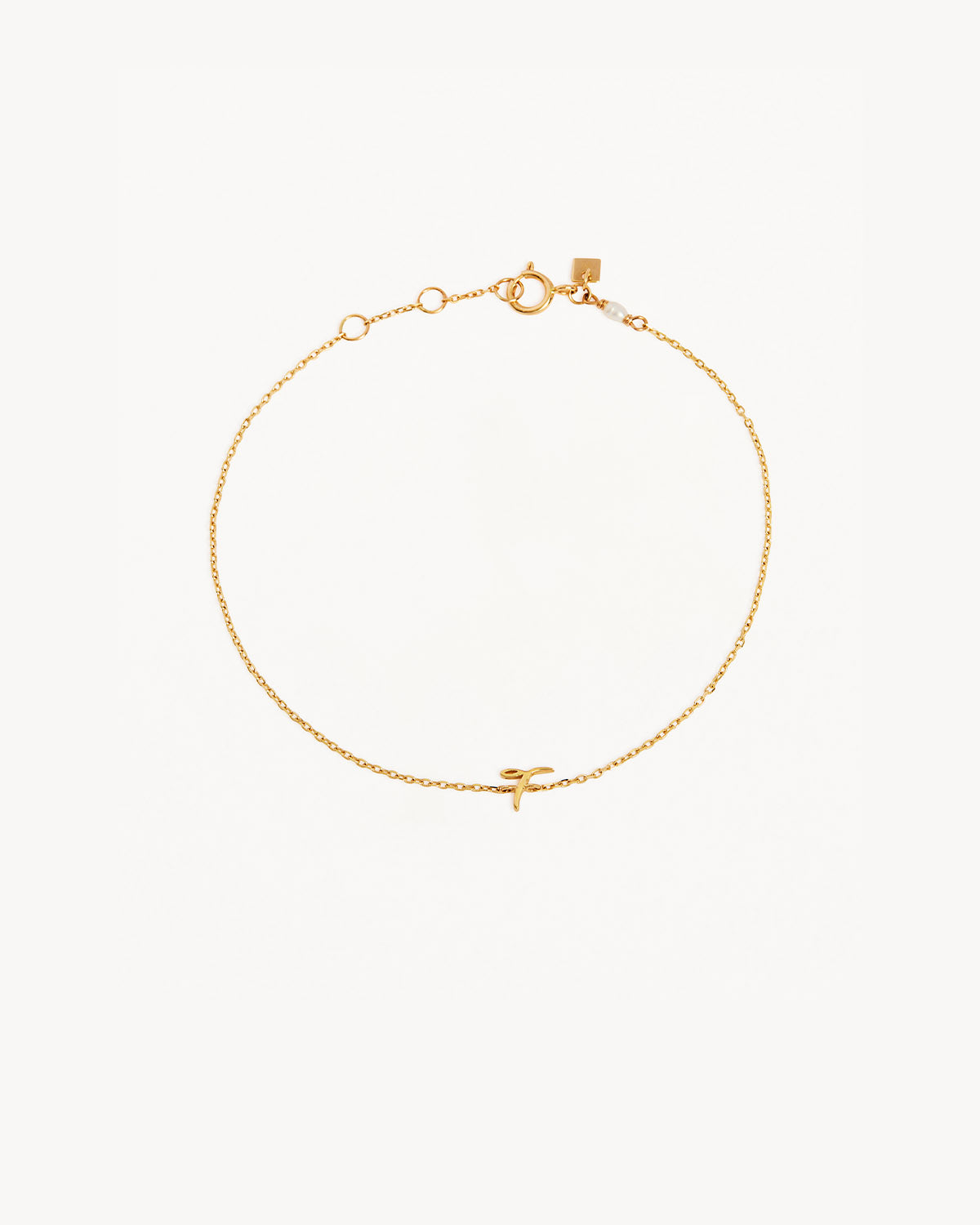 14K Solid Gold Love Letter Bracelet - Dainty & Elegant Jewelry for Women, Perfect Gift for Anniversary, Valentine's Day & Special Occasions