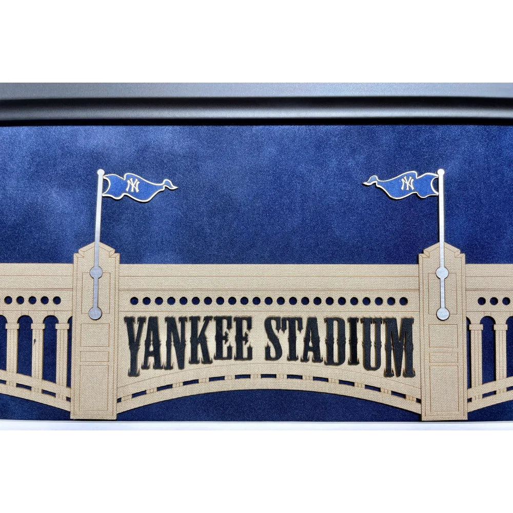 Authentic Mickey Mantle & Joe DiMaggio Autographed 16x20 Framed Photo with JSA COA - New York Yankees Memorabilia for Sports Collectors & Man Cave Decor