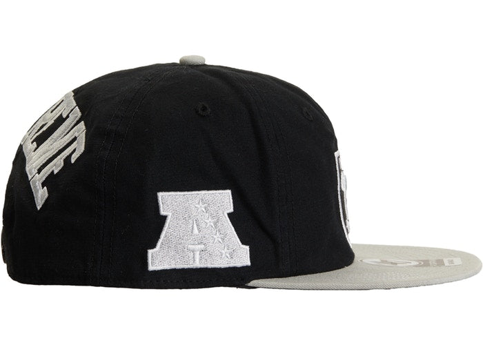 NFL Las Vegas Raiders '47 Brand 5-Panel Snapback Hat - Official Licensed Adjustable Cap for Men & Women - Perfect for Game Day, Tailgating, and Sports Fans