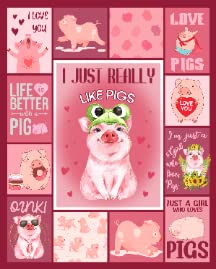 Cartoon Pig I Just Really Like Pig