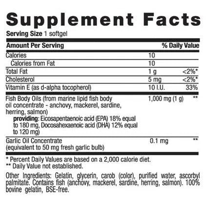 Country Life Omega 3 Fish Oil 1000mg Softgels - Premium Heart & Brain Health Supplement for Adults - Supports Joint Function & Healthy Cholesterol Levels - Perfect for Daily Wellness Routine & Active Lifestyle
