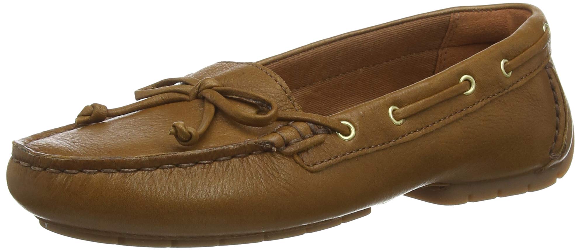 Clarks Women's Moccasin Shoes - Comfortable Slip-On Loafers for Casual Wear & Office - Perfect for Everyday Use, Walking & Travel