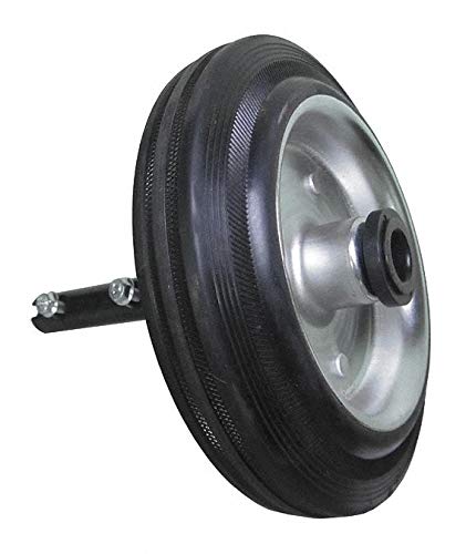 Dayton PK2 Wheels - Set of 2 Heavy Duty Casters for Industrial Equipment, Carts & Workbenches | Durable Replacement Wheels for Workshop, Garage & Warehouse Use
