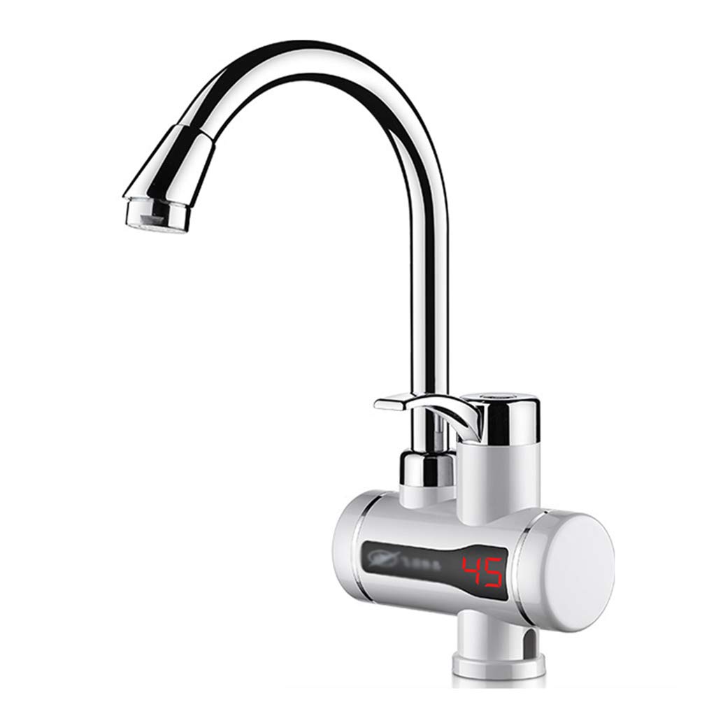 Instant Electric Hot Water Faucet 220V - 360° Rotatable Kitchen & Bathroom Tap with Fast Heating for Washing Dishes, Handwashing & Cooking | Household Water Heater Faucet