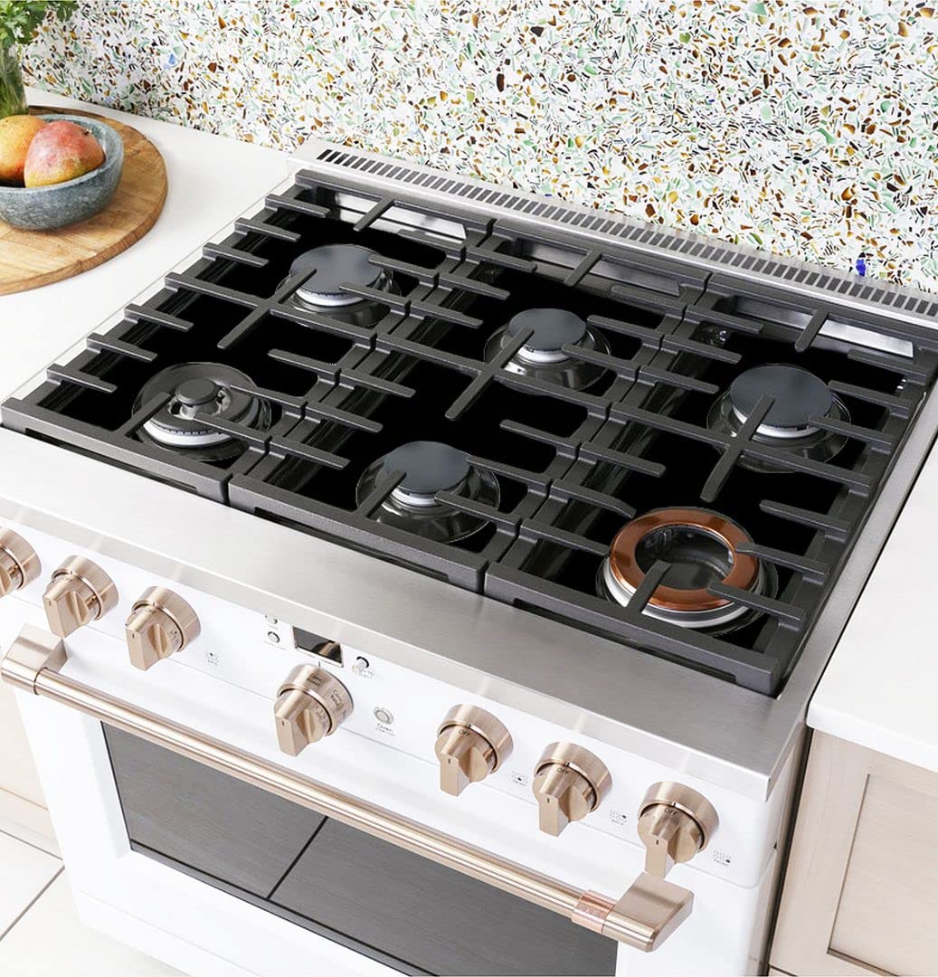 Premium Plus Stove Protectors for GE Gas Range Model ZDP486NDNSS | Custom Cut & Easy to Clean Stove Liner | Made in USA | Perfect for Kitchen Safety & Stainless Steel Appliance Protection