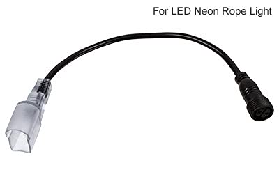 Outdoor Multi-Function LED Neon Rope Light Controller - Dimmer, Fader & Flasher for 120V - Perfect for Patio, Garden & Party Lighting Decorations