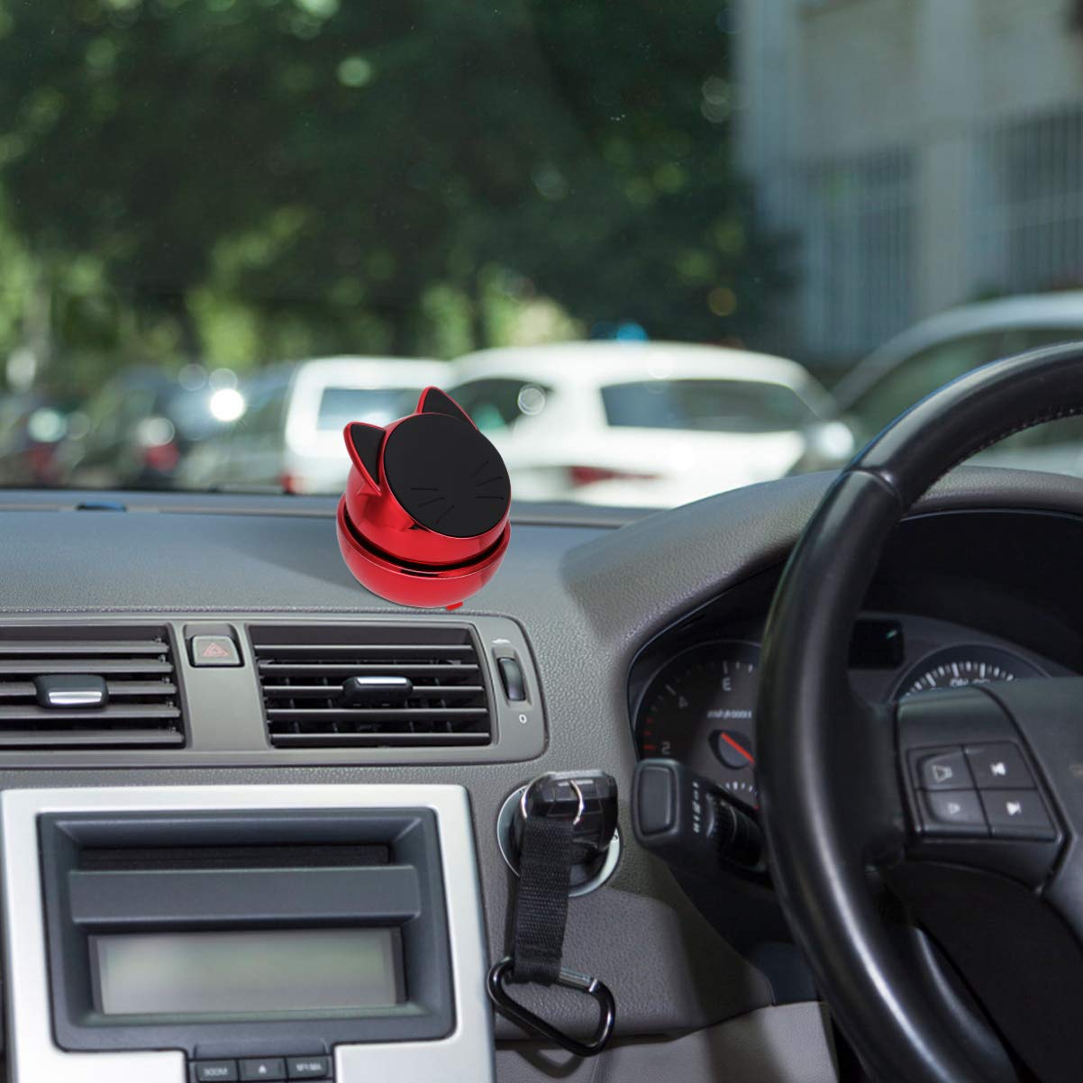 1 Pc Magnetic Car Phone Holder - Universal Phone Stand for Driving, Compatible with iPhone & Android - Perfect for GPS Navigation & Hands-Free Calling