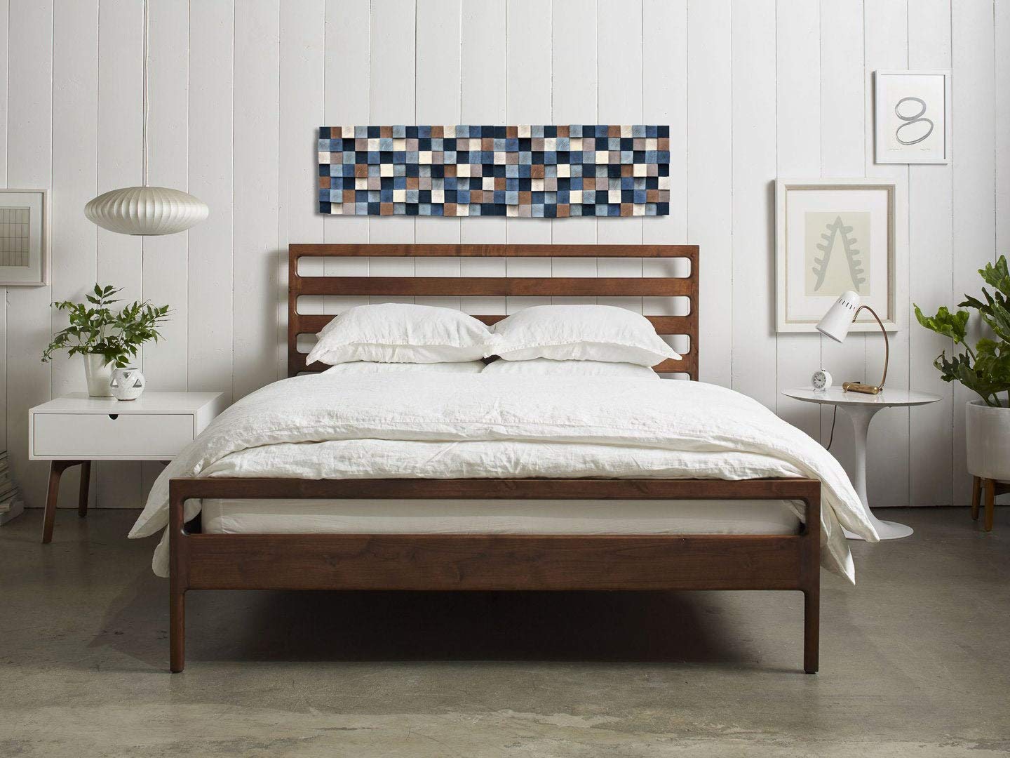 Modern Bedroom Wall Decor Over The Bed - Large Canvas Wall Art Panel for Master Bedroom & Guest Room - Perfect for Home Decor, Housewarming Gifts & Interior Design
