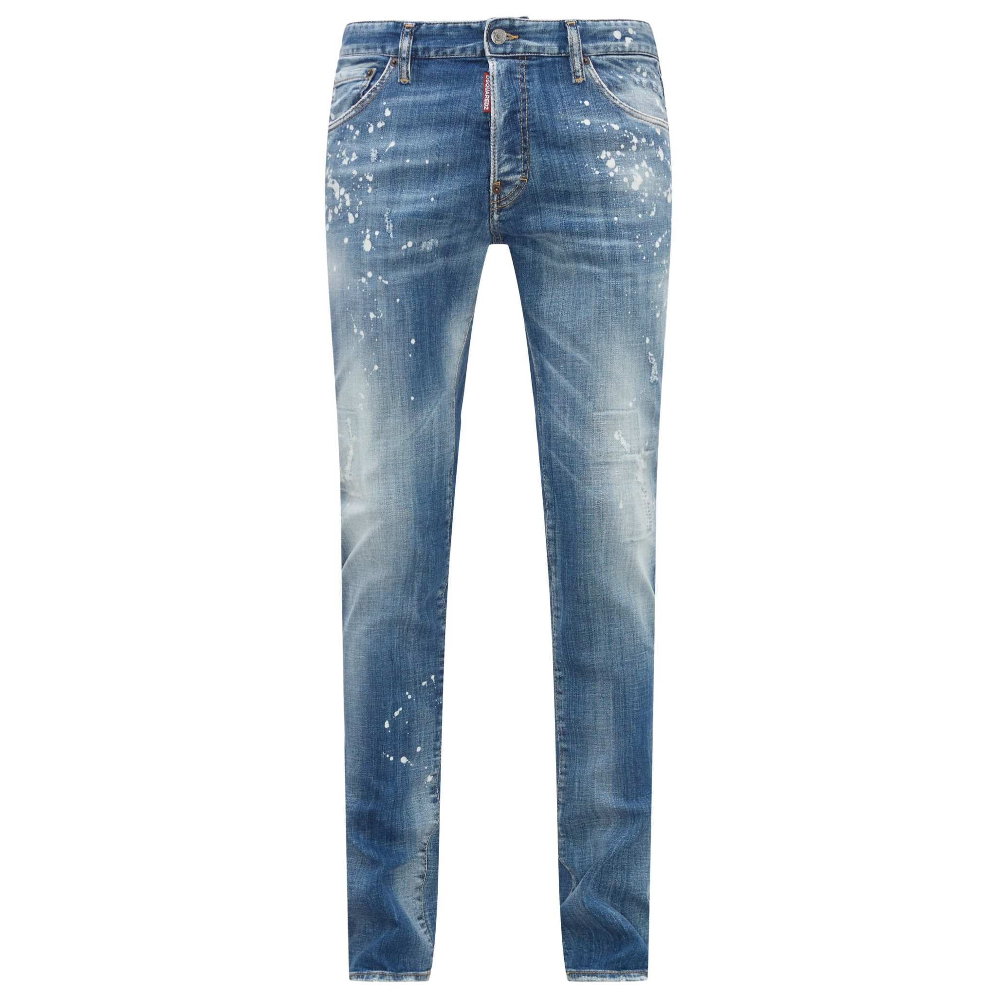 DSQUARED2 Cool Guy Men's Slim Fit Stretch Denim Jeans - Trendy Casual Wear for Night Out & Street Style Fashion
