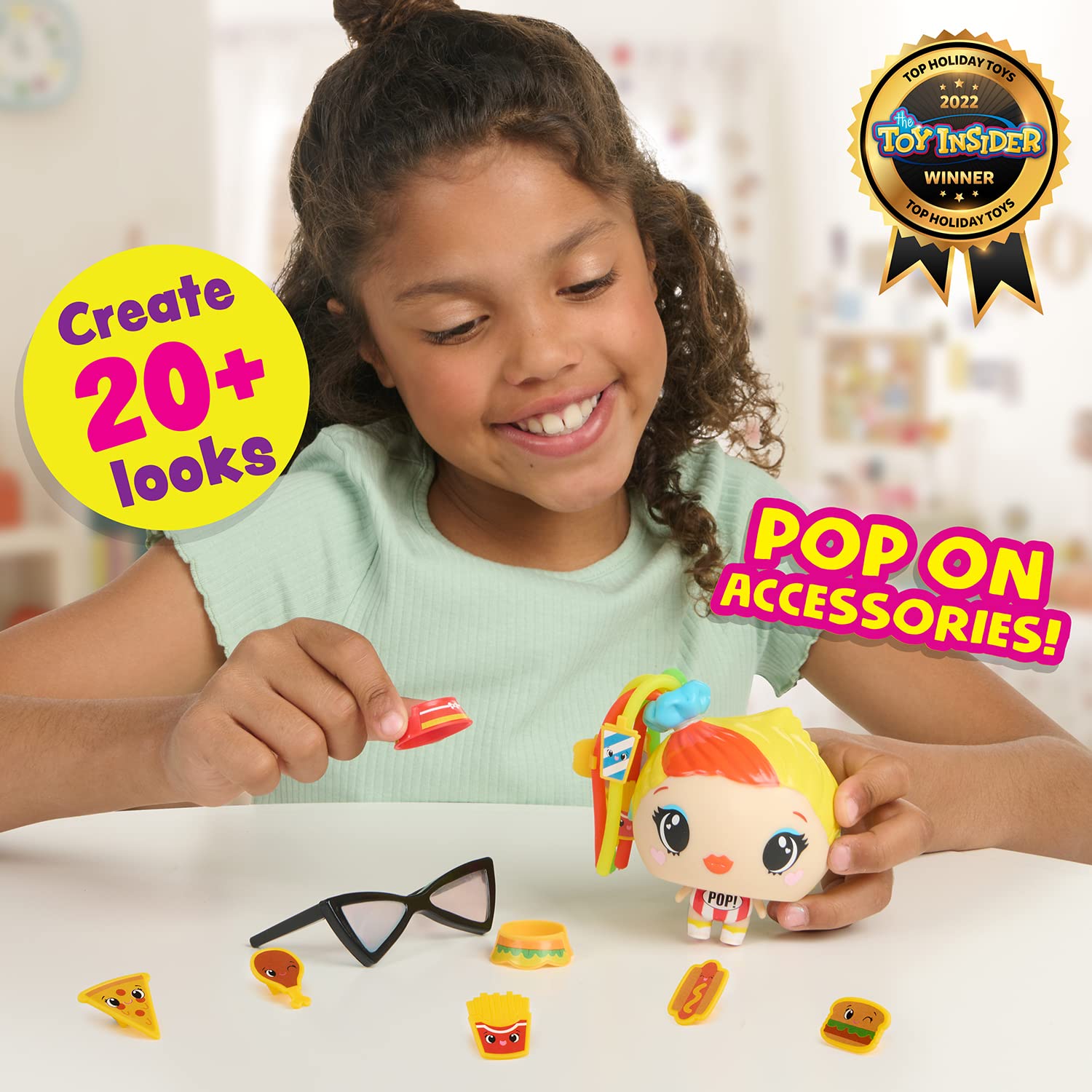 WowWee My Squishy Little Pop Stars - Cute Collectible Squishy Toy for Kids (Pink) | Fun Stress Relief & Sensory Play for Children | Perfect Gift for Birthdays & Parties