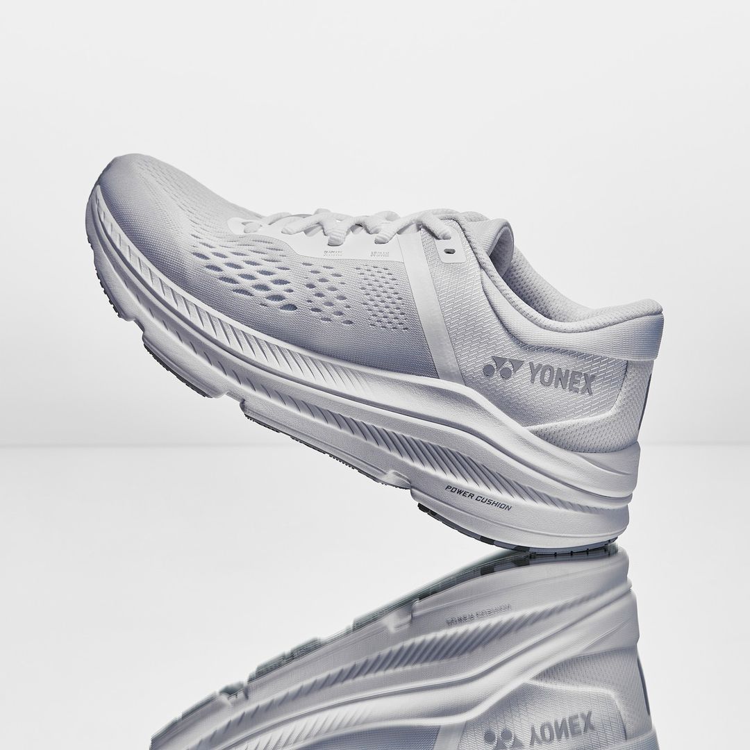 Yonex Saferun 200X White Men's Running Shoes - Lightweight Training Sneakers for Jogging, Gym Workouts & Outdoor Sports