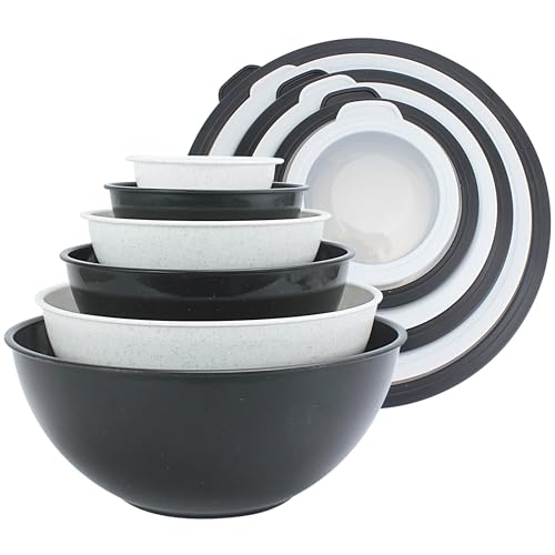 Black and White TPR Lids