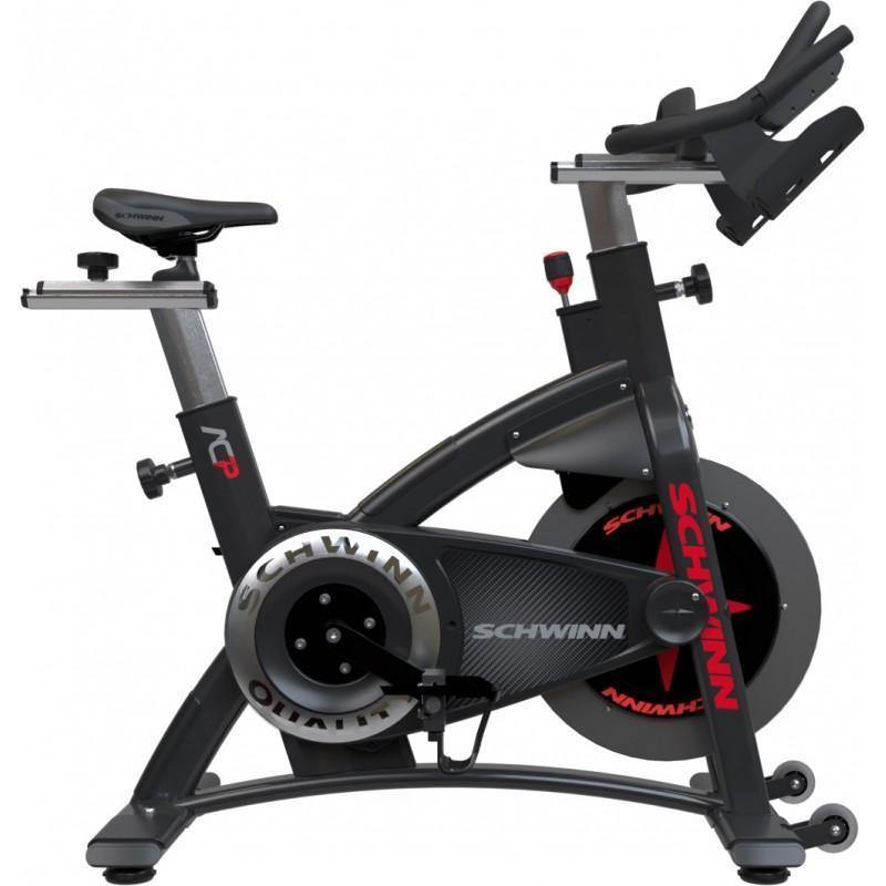 Schwinn AC Power Bike - Indoor Cycling Exercise Bike with Silent Belt Drive, Adjustable Resistance & LCD Display - Perfect for Home Gym, Cardio Workouts & Fitness Training