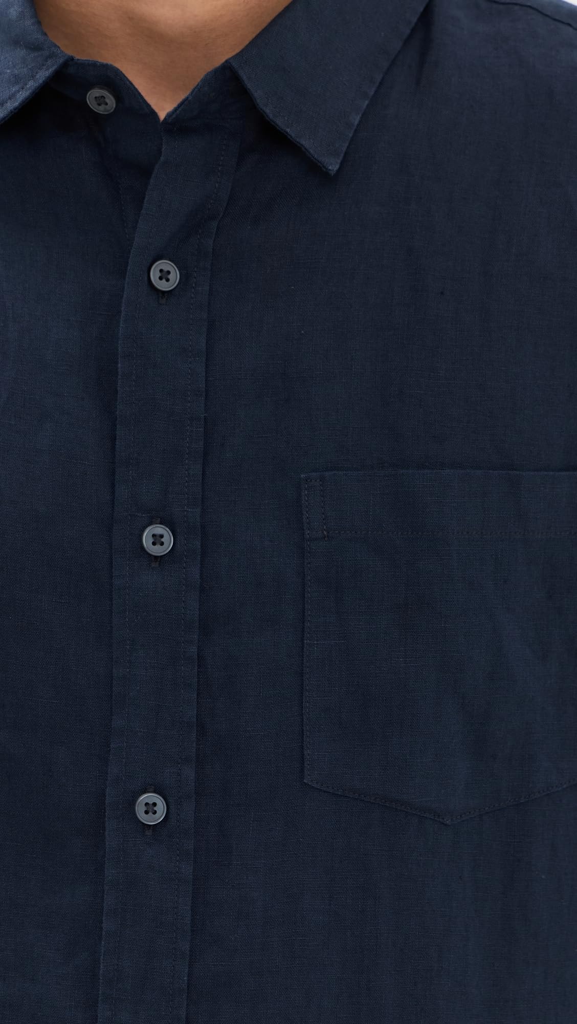Vince Men's Premium Linen Shirt - Breathable & Lightweight Button Down for Summer | Casual & Beach Wear, Office & Outdoor Activities