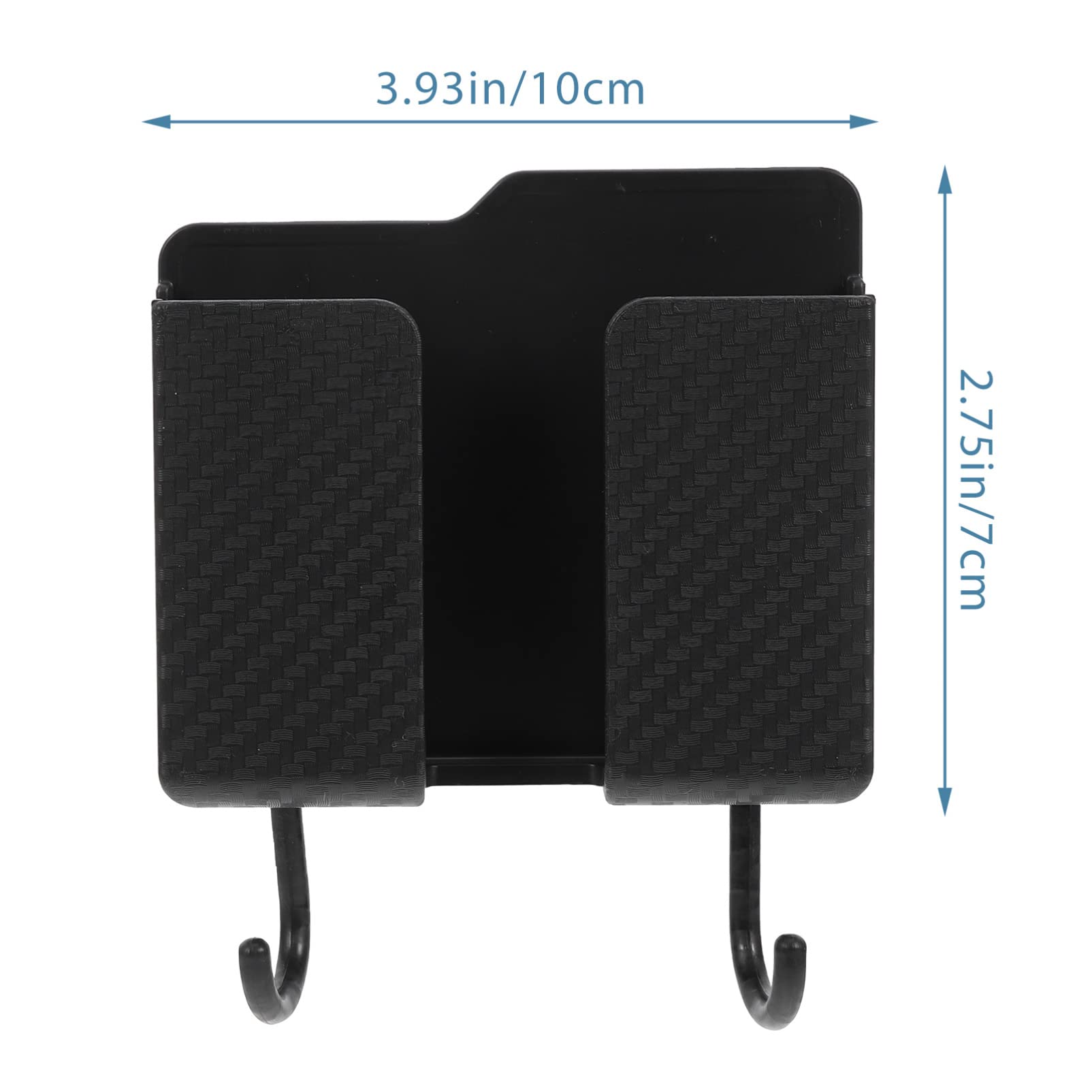6PCS Multifunctional Acrylic Phone Holder & Key Hook - Remote Control Storage Box for TV, Bedroom, and Office Organization - Perfect for Wall Mounting and Clutter-Free Spaces