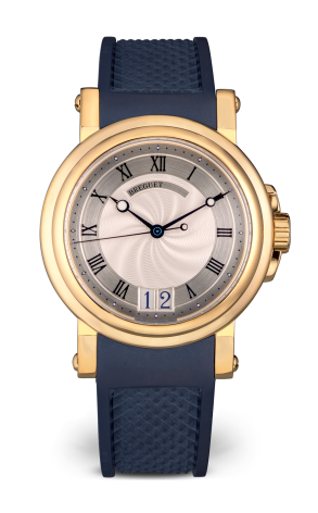 Breguet Marine Big Date 18K Yellow Gold Men's Luxury Watch - Automatic Movement, Water Resistant, Perfect for Business & Formal Occasions