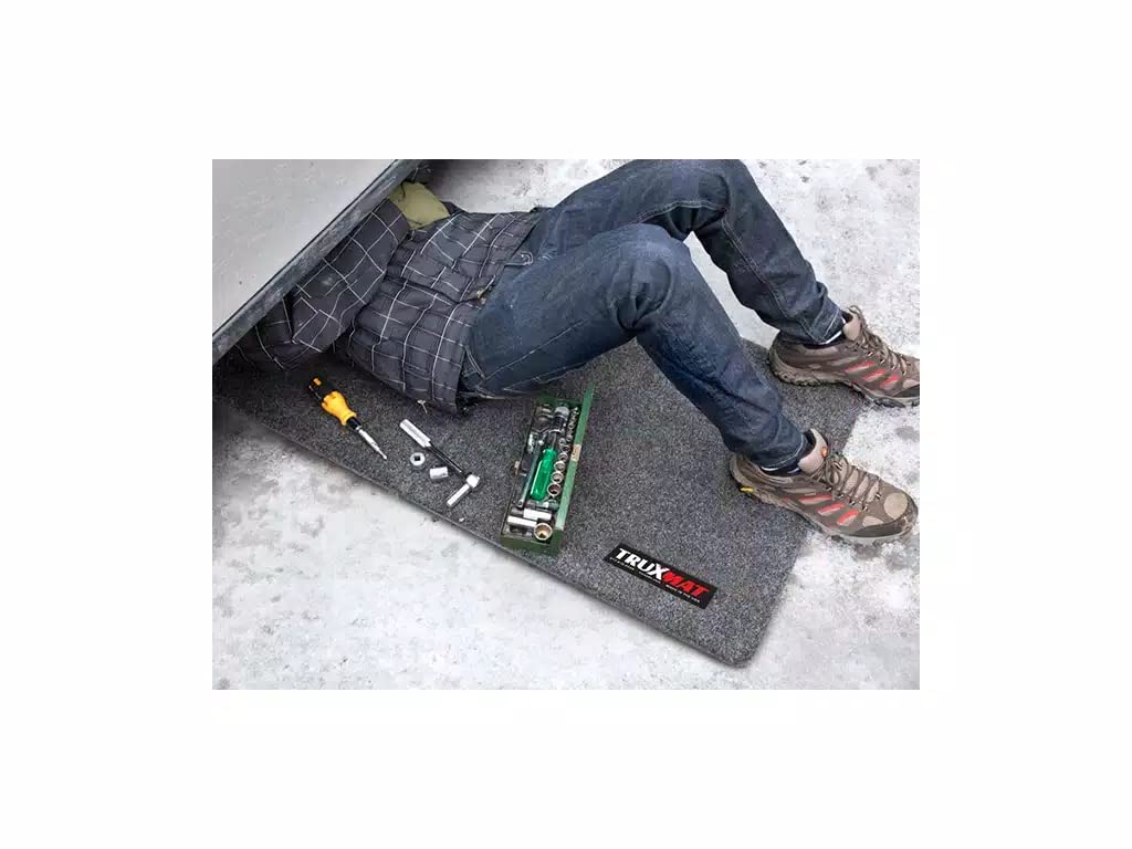 TruXmat 2' X 4' Heavy Duty Truck Cargo Mat - Durable Utility Bed Liner for Pickup Trucks | Perfect for Hauling, Camping & Outdoor Adventures (Model 1705064)