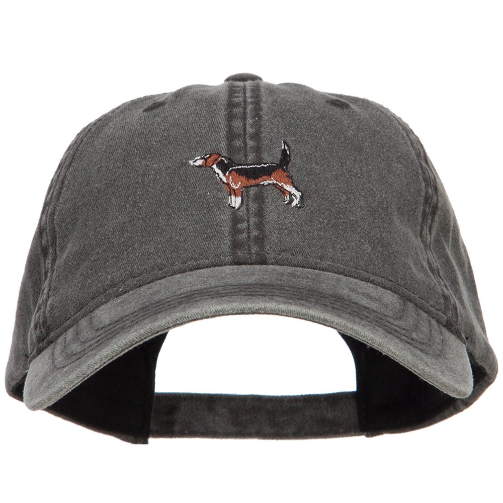 Beagle Embroidered Washed Cap - Adjustable Dad Hat for Men & Women - Vintage Style Baseball Cap for Dog Lovers - Perfect for Hiking, Outdoor Activities & Casual Wear