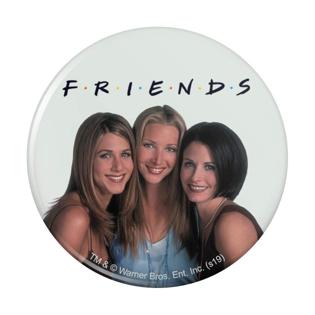 Friends TV Show Themed Refrigerator Magnets - Set of 4 Funny Kitchen Decor Memes for Fans - Perfect for Fridge, Lockers, Office & Gifts