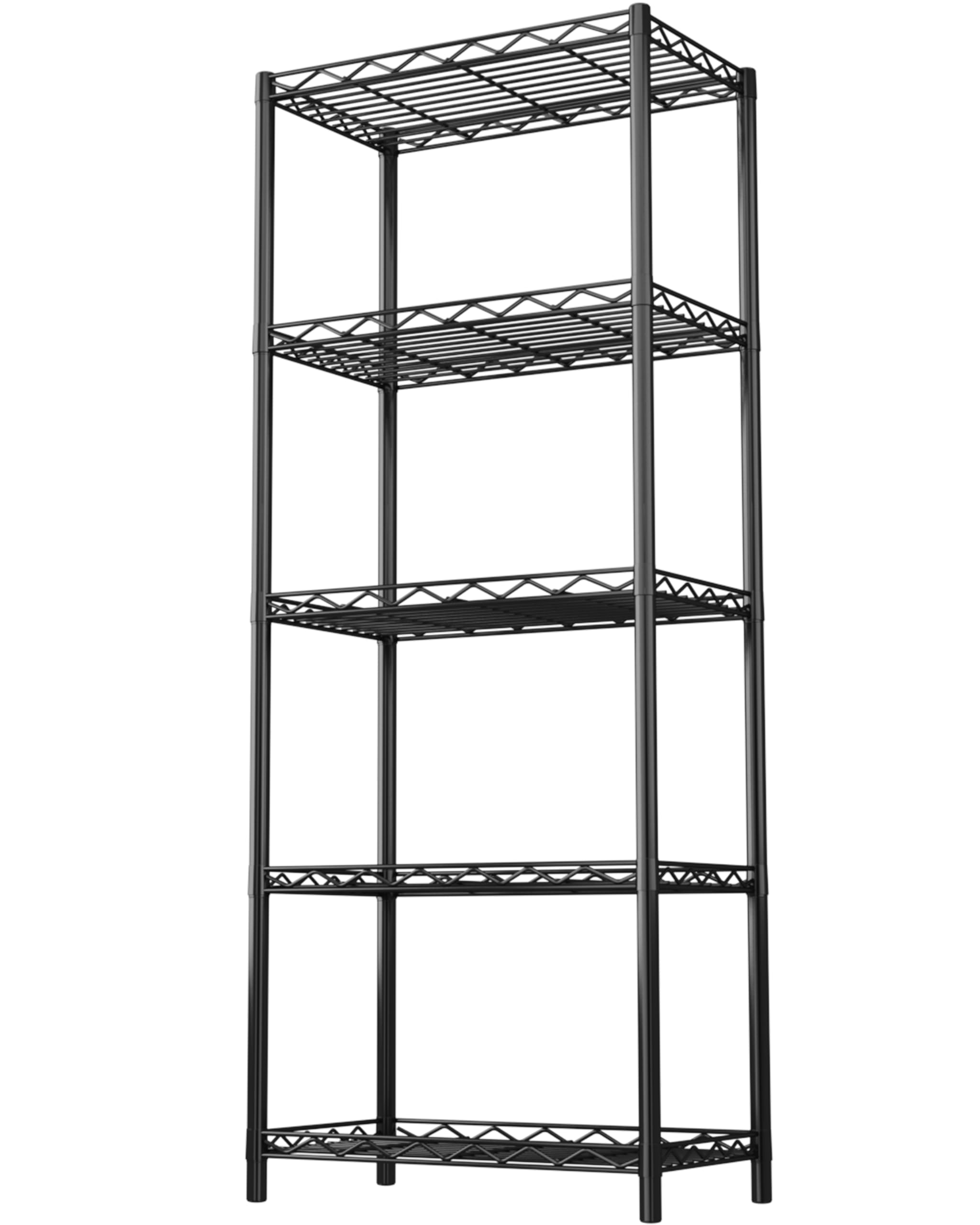 HOMEFORT 5-Tier Heavy Duty Metal Wire Shelving Unit - 21