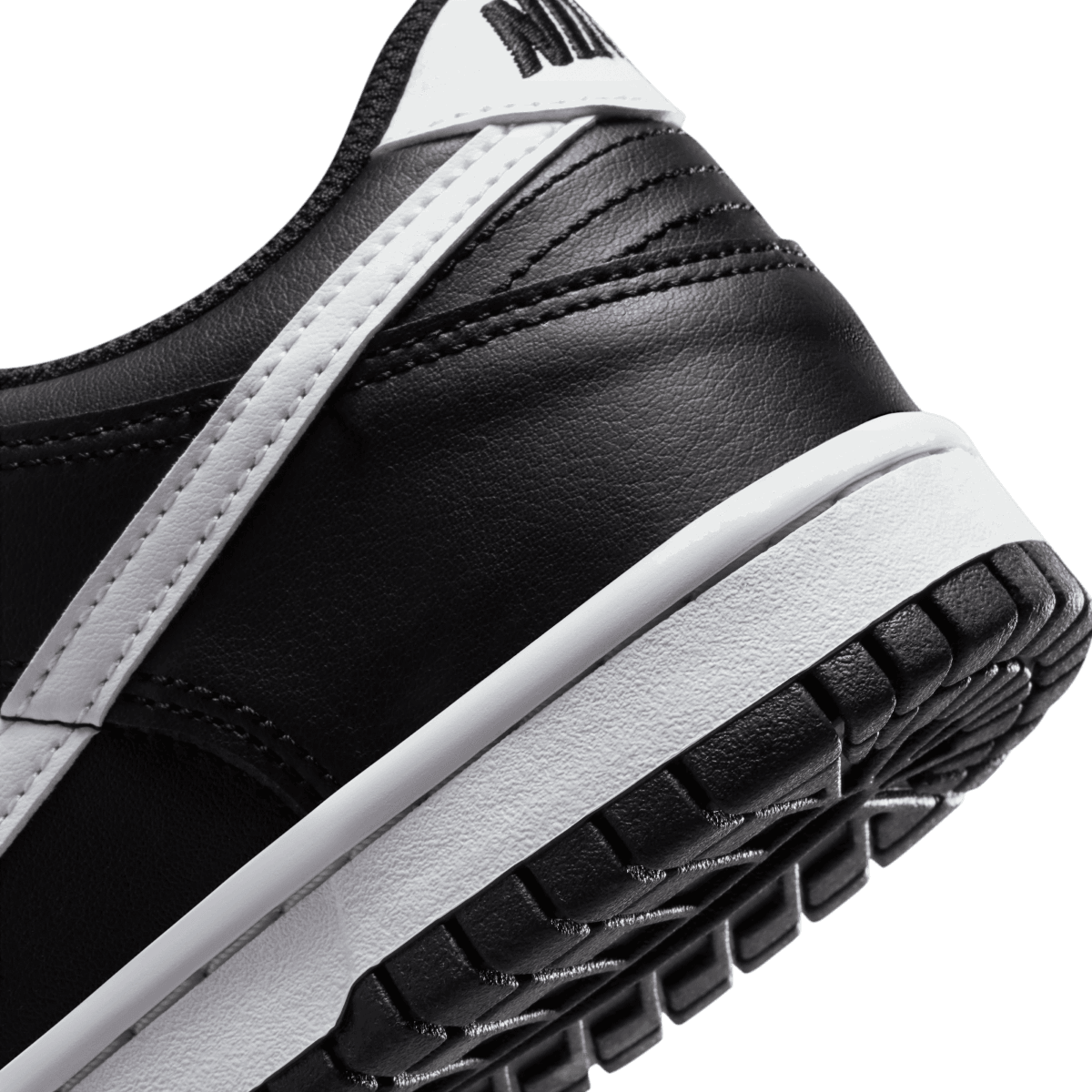 Nike Kids Dunk Low Retro 'Black Panda 2.0' Sneakers - Boys & Girls Basketball Shoes for School, Sports & Casual Wear
