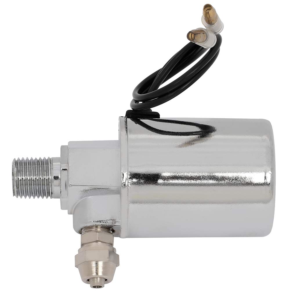12V DC Electric Solenoid Valve with VITON Gasket - Normally Closed Air, Gas & Fuel Valve for Vehicles - Durable & Super Loud - Perfect for Automotive, Marine & Industrial Applications
