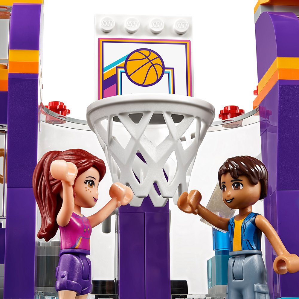 LEGO Friends Heartlake Sports Center 41312 Building Toy Set for Kids Ages 6-12 - Creative Play, Birthday Gift & STEM Learning for Girls and Boys | Perfect for Indoor Playtime, Party Favors & Collectors