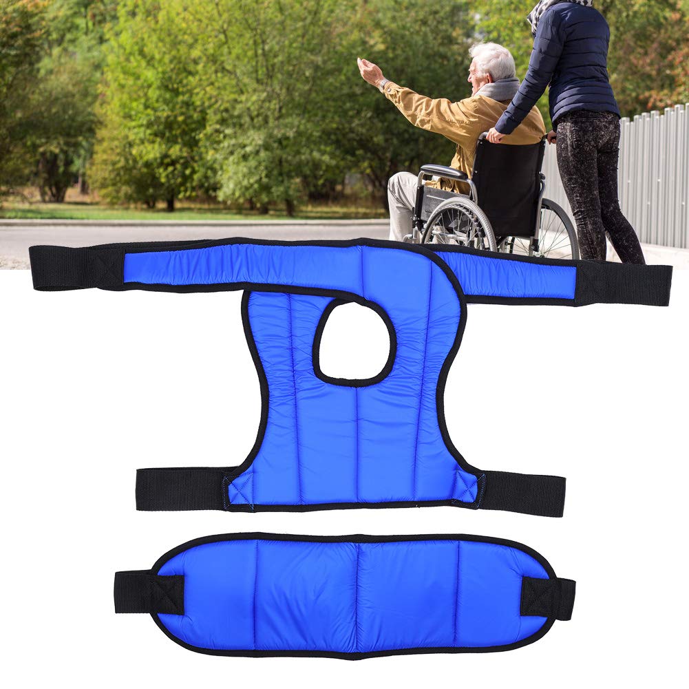 **Adjustable Wheelchair Seat Belt & Chest Harness - Safety Restraint Strap with Torso Support & Leg Fixing for Enhanced Mobility & Security - Ideal for Elderly, Disabled & Rehab Patients**