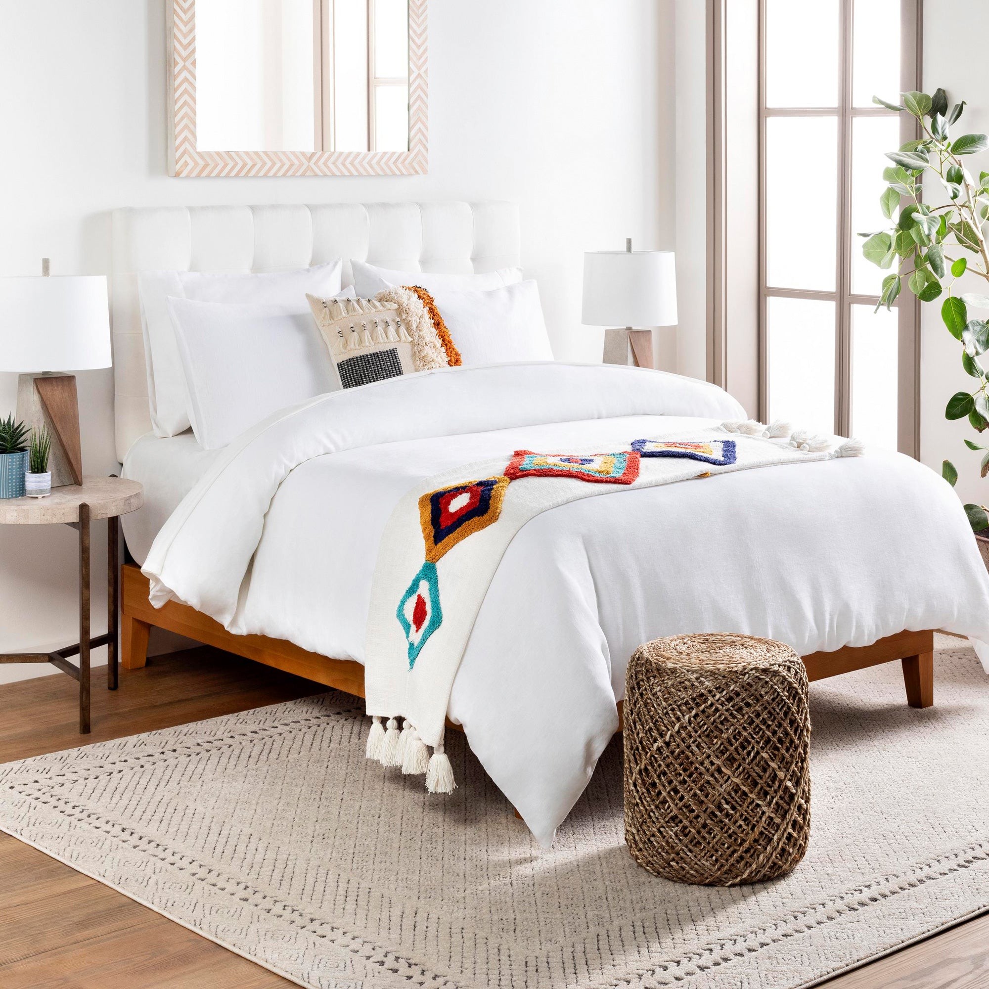 Premium Dawson 3-Piece Duvet Cover Set - Soft Bedding Collection for Queen/King Size - Perfect for Master Bedroom & Guest Room Decor