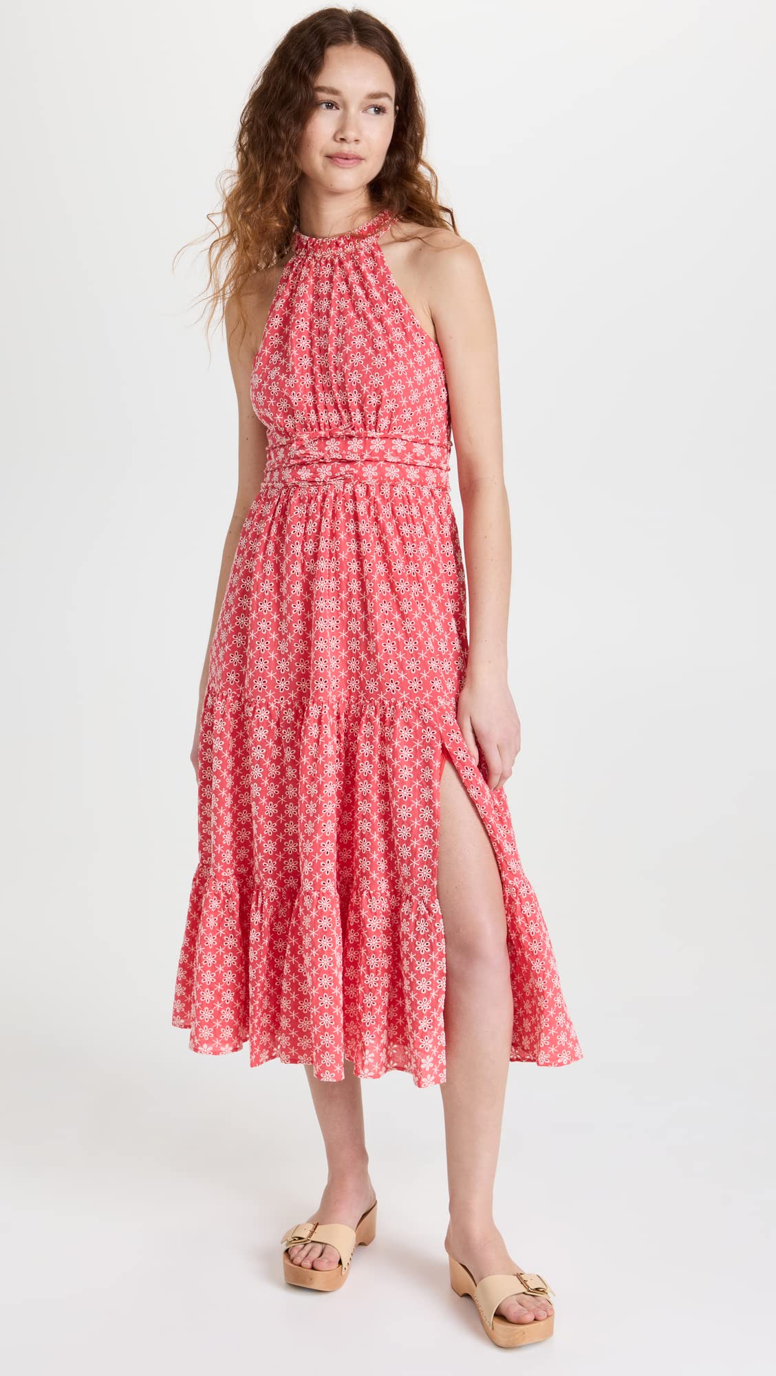 LIKELY Women's Avalia Dress - Flowy Summer Maxi Dress with Pockets, Casual Boho Chic Style for Beach, Vacation & Everyday Wear