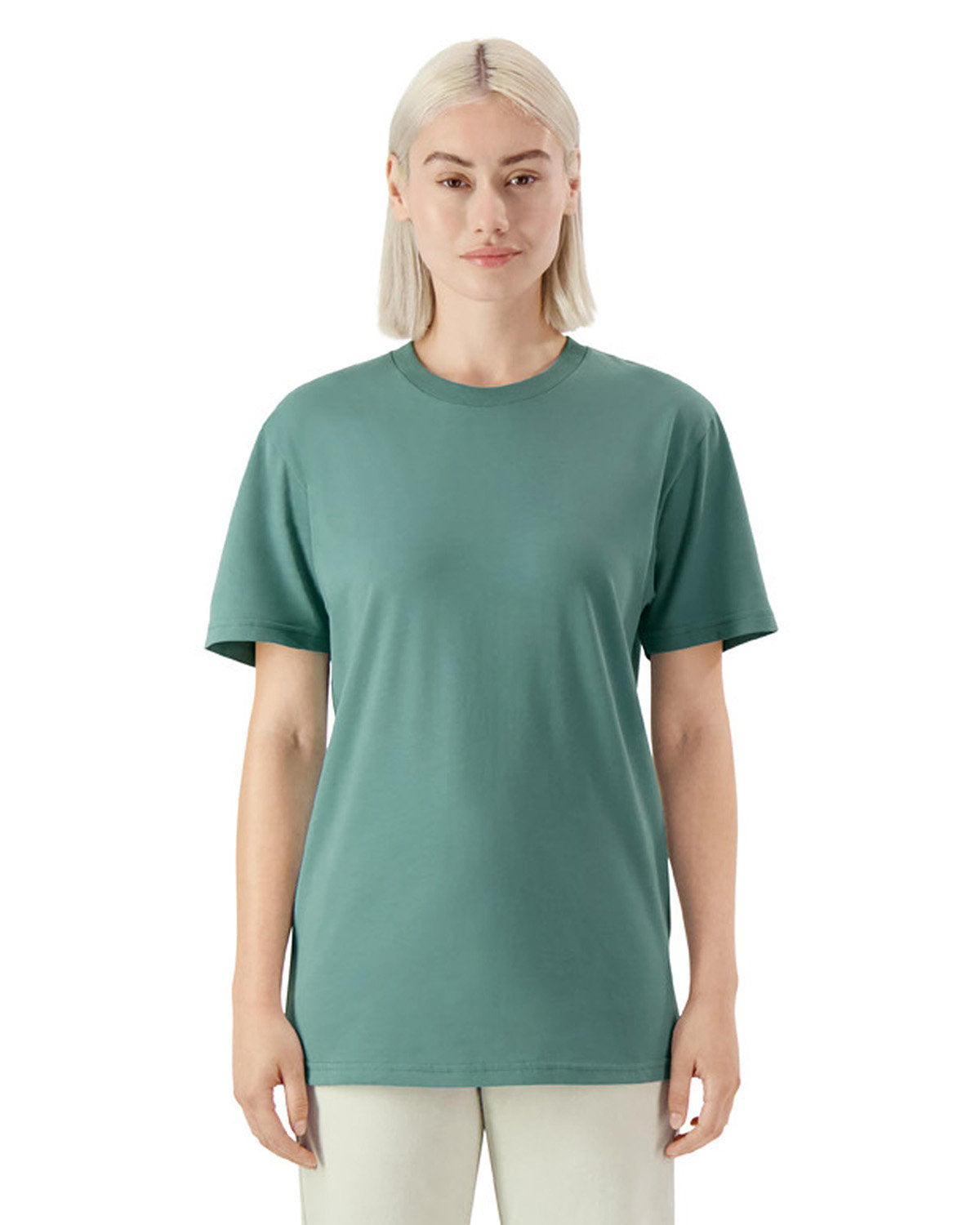 American Apparel 5389 Unisex Sueded T-Shirt - Soft & Comfortable Cotton Tee for Men & Women | Perfect for Casual Wear, Layering & Everyday Outfits