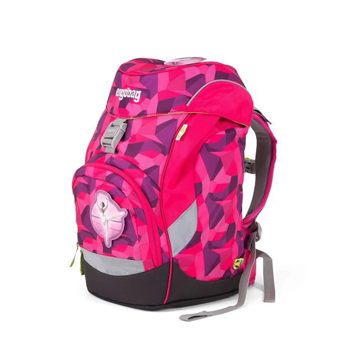 ergobag Prime School Backpack for Kids - Lightweight & Ergonomic Design, Perfect for School, Travel & Daily Use | Prima Bearllerina Collection