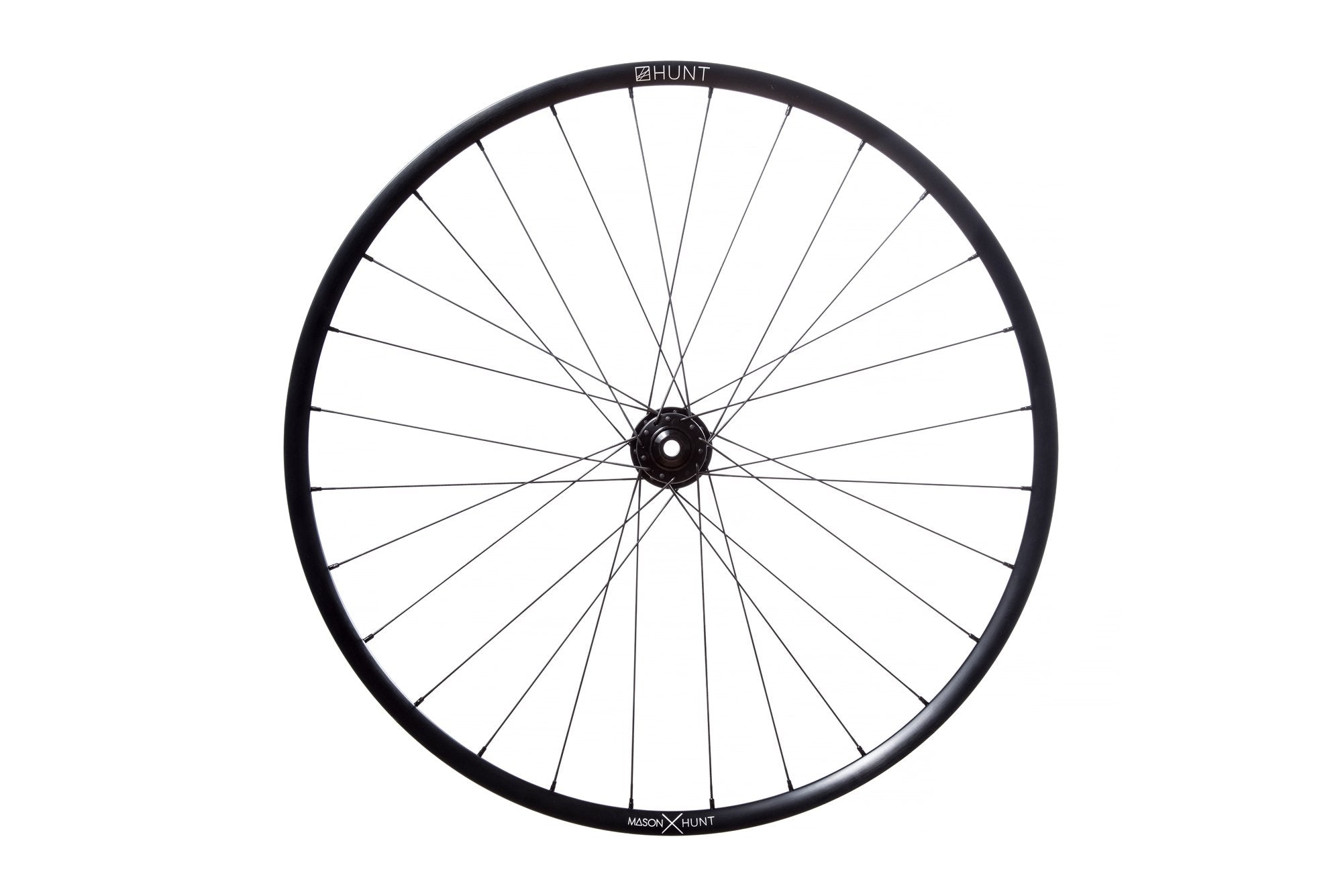 MASON x HUNT 650B Adventure Sport Disc Wheelset - Lightweight Alloy Wheels for Gravel & Cyclocross Bikes - Perfect for Off-Road Cycling and Adventure Riding