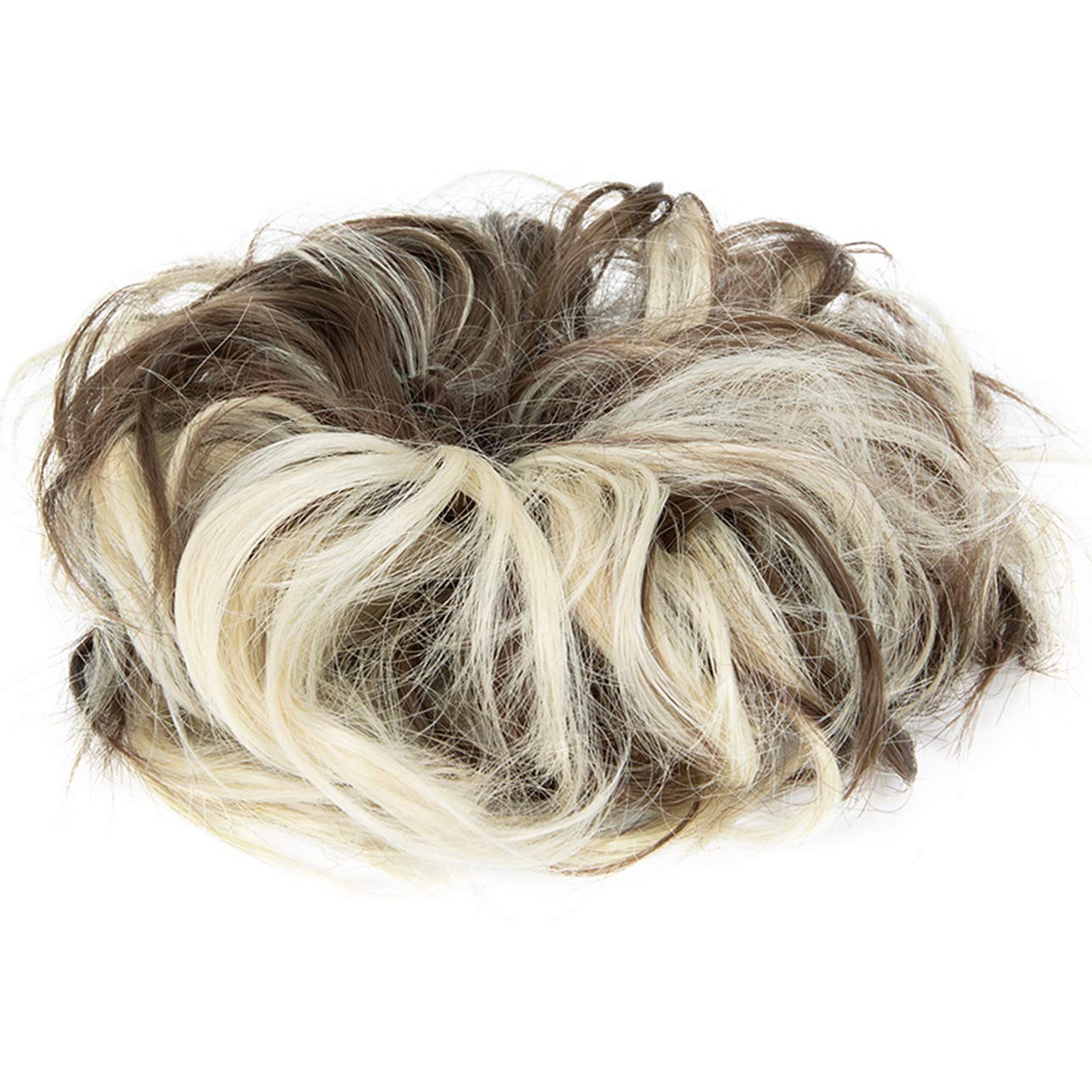 Messy Bun Hair Extensions - Seamless Chignon Hairpiece for Updo & Ponytail | Perfect for Weddings, Parties & Everyday Wear