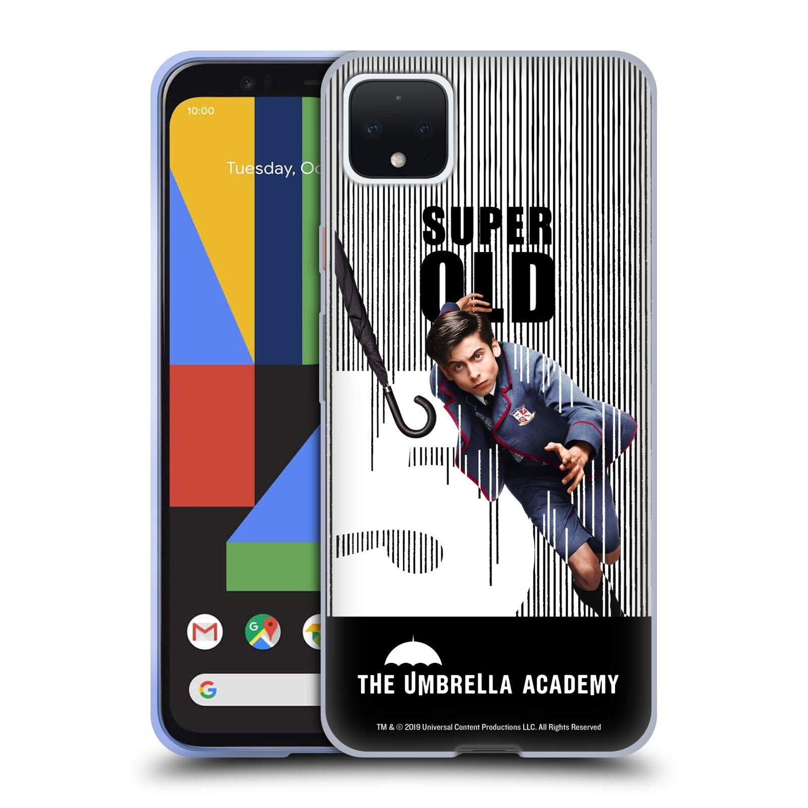 Umbrella Academy Number Five Case for Google Pixel 4 XL - Soft Gel Cover for Fans
