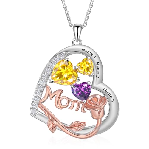 MOM necklace(1-4 stones)