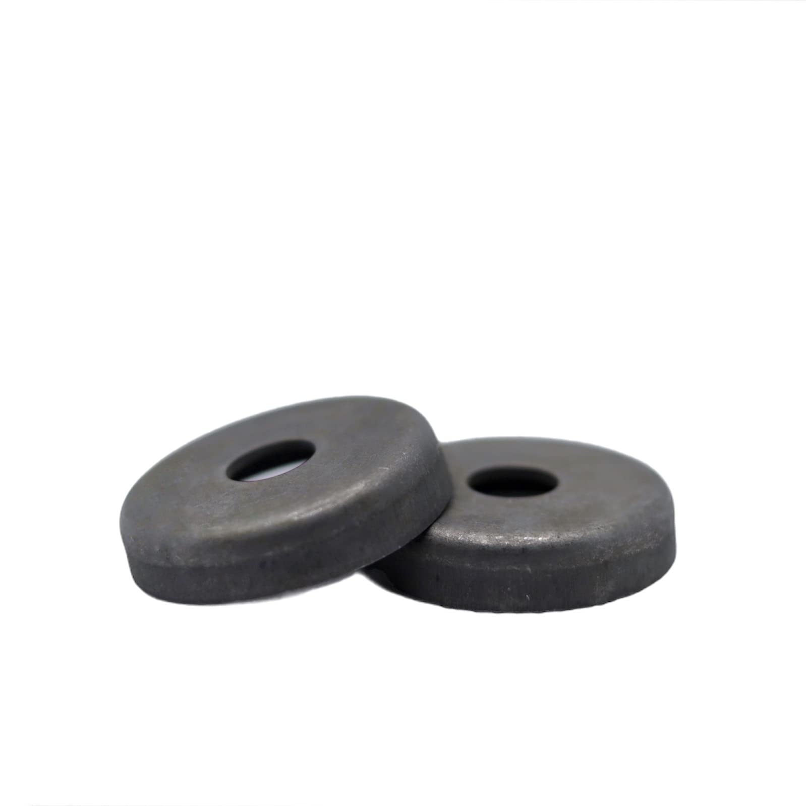4 Pack 1.5 Inch Steel Weld On Chair Feet Caps - Heavy Duty Metal Leg Protectors for Wrought Iron Patio Chairs - Perfect for Outdoor Furniture, Garden Chairs & DIY Projects
