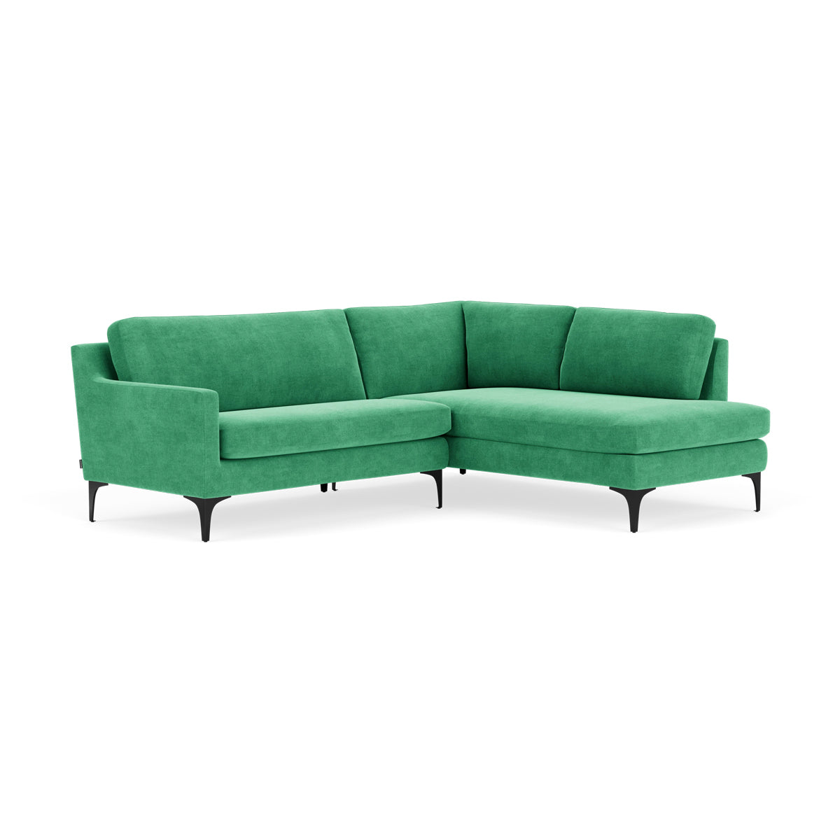 Astha Fabric Right Corner Sofa - Modern L-Shaped Sectional Couch for Living Room, Home Theater & Small Spaces | Comfortable & Stylish Lounge Furniture