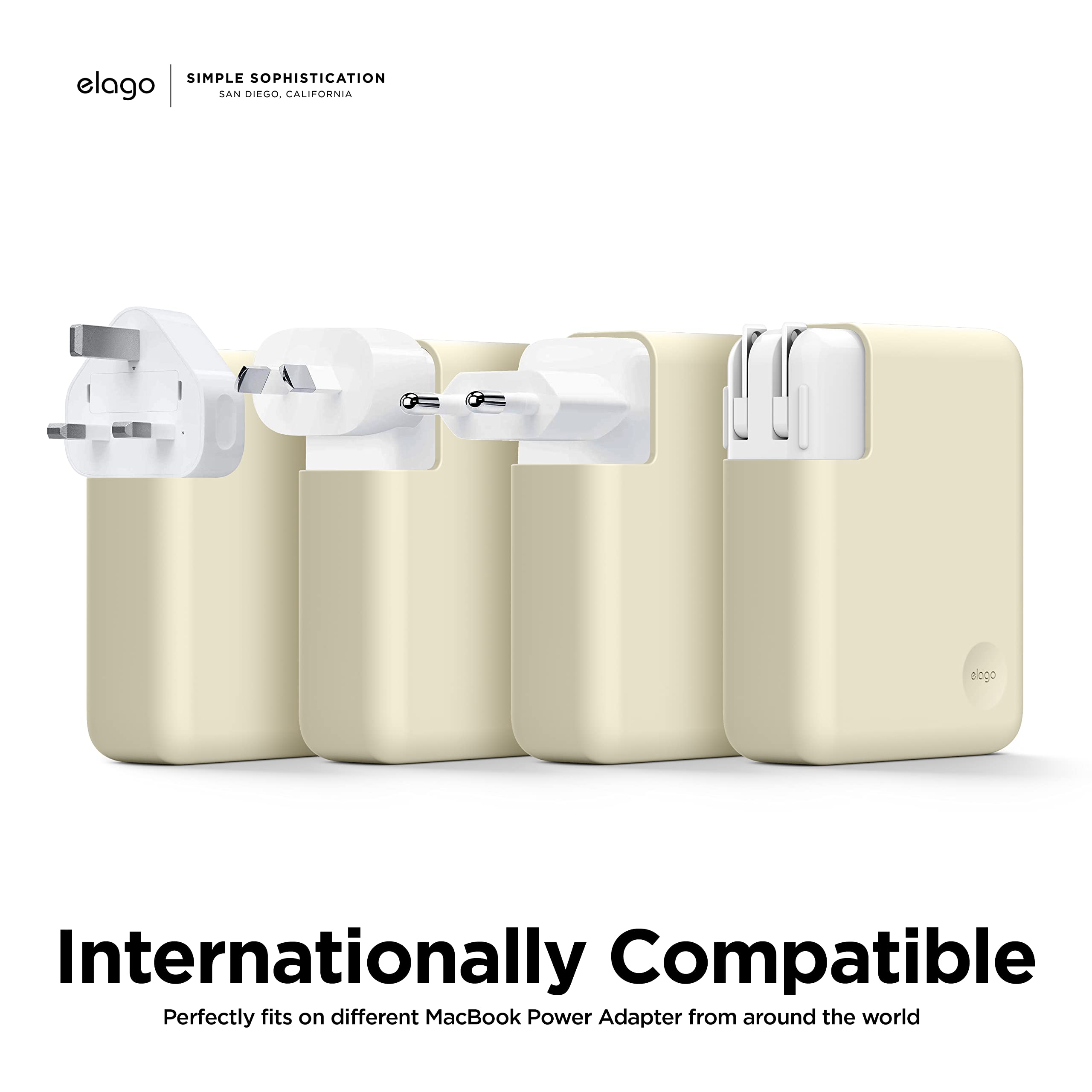 elago MacBook Charger Cover - Compatible with 140W USB-C Power Adapter for MacBook Pro 16