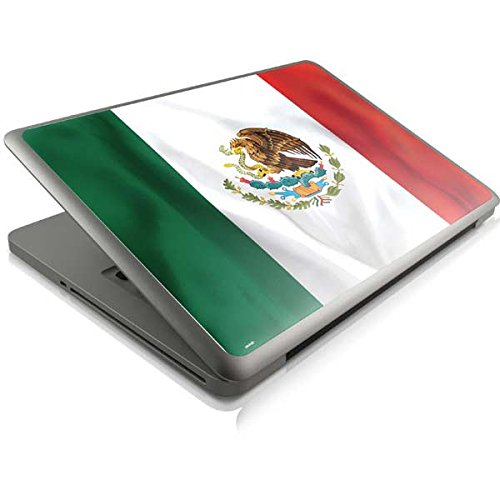 Skinit Decal Laptop Skin for MacBook Pro 13 (2011-2012) - Mexico Flag Design | Protective Vinyl Cover for MacBook | Perfect for Travel, Office & School Use